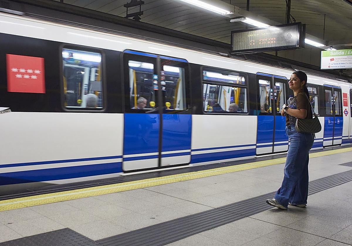 Metro de Madrid.