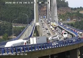 Condenan a Audasa a devolver los peajes que cobró  durante los peores atascos en la AP-9 por las obras de Rande