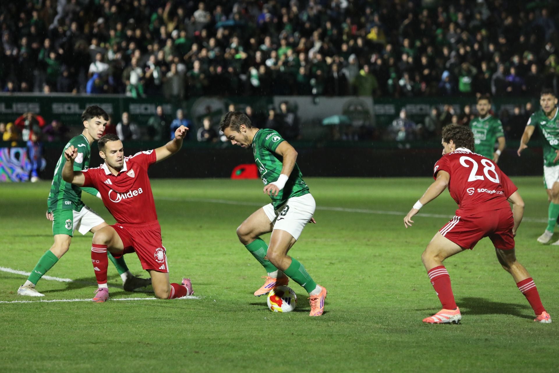 Las mejores imágenes del CD Toledo-Sevilla FC de Copa del Rey