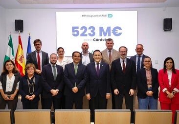 Los presupuestos de la Junta de 2026 invertirán 523 millones en Córdoba, cifra récord