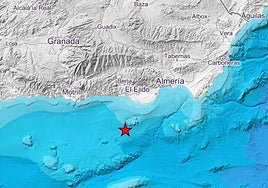 Un nuevo terremoto sacude las provincias de Almería y Granada con epicentro en el mar de Alborán
