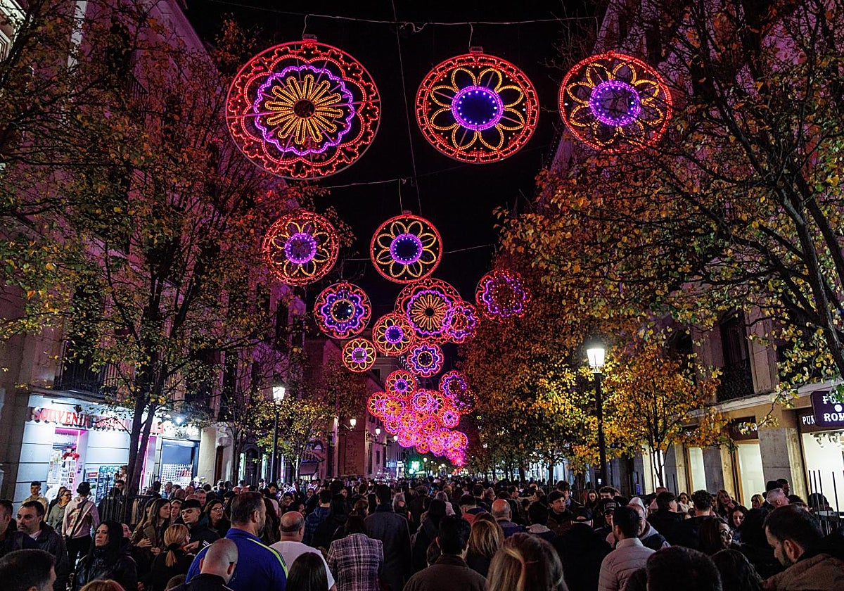 Luces de Navidad en Madrid