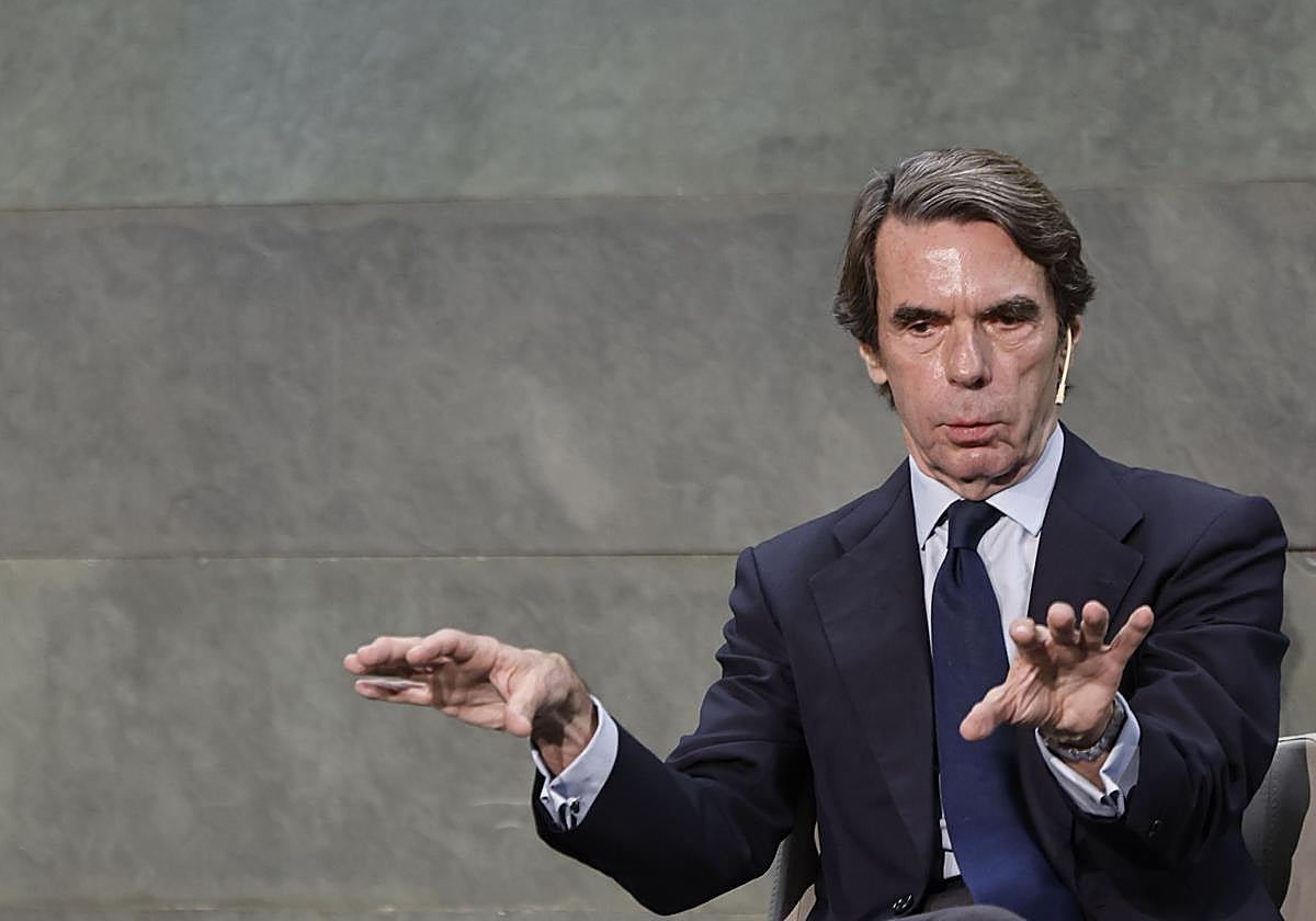 Aznar presenta su nuevo libro 'Orden y libertad'