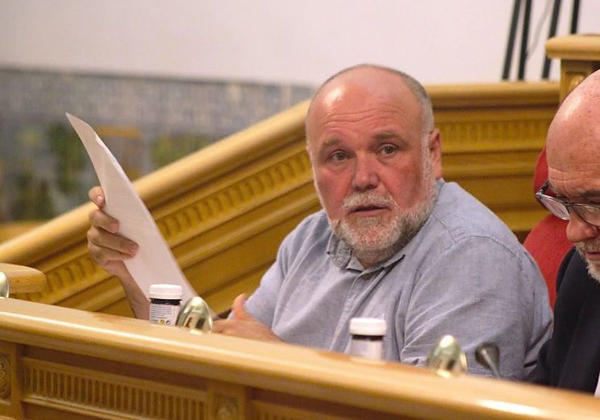 Txema Fernández es concejal de IU en el Ayuntamiento de Toledo