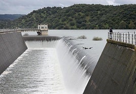 Así están los pantanos de Córdoba tras el paso de la borrasca Benjamín