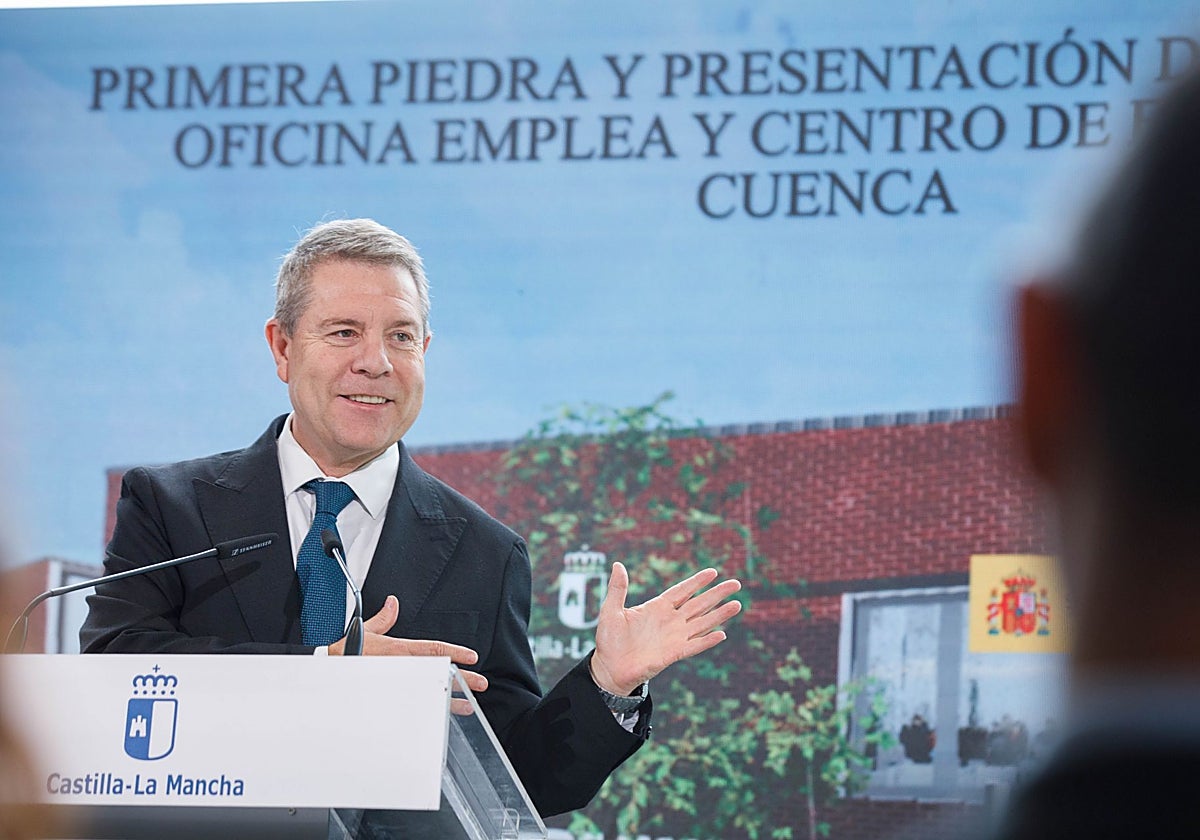 Emiliano García-Page, presidente de Castilla-La Mancha