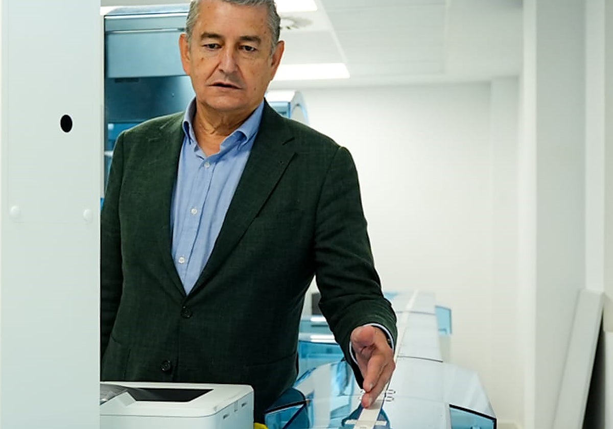 El consejero de Sanidad, Antonio Sanz