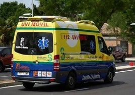 Un bebé de tres meses, una mujer y dos menores resultan heridos tras el vuelco de un coche en la CM-313 en Tobarra (Albacete)