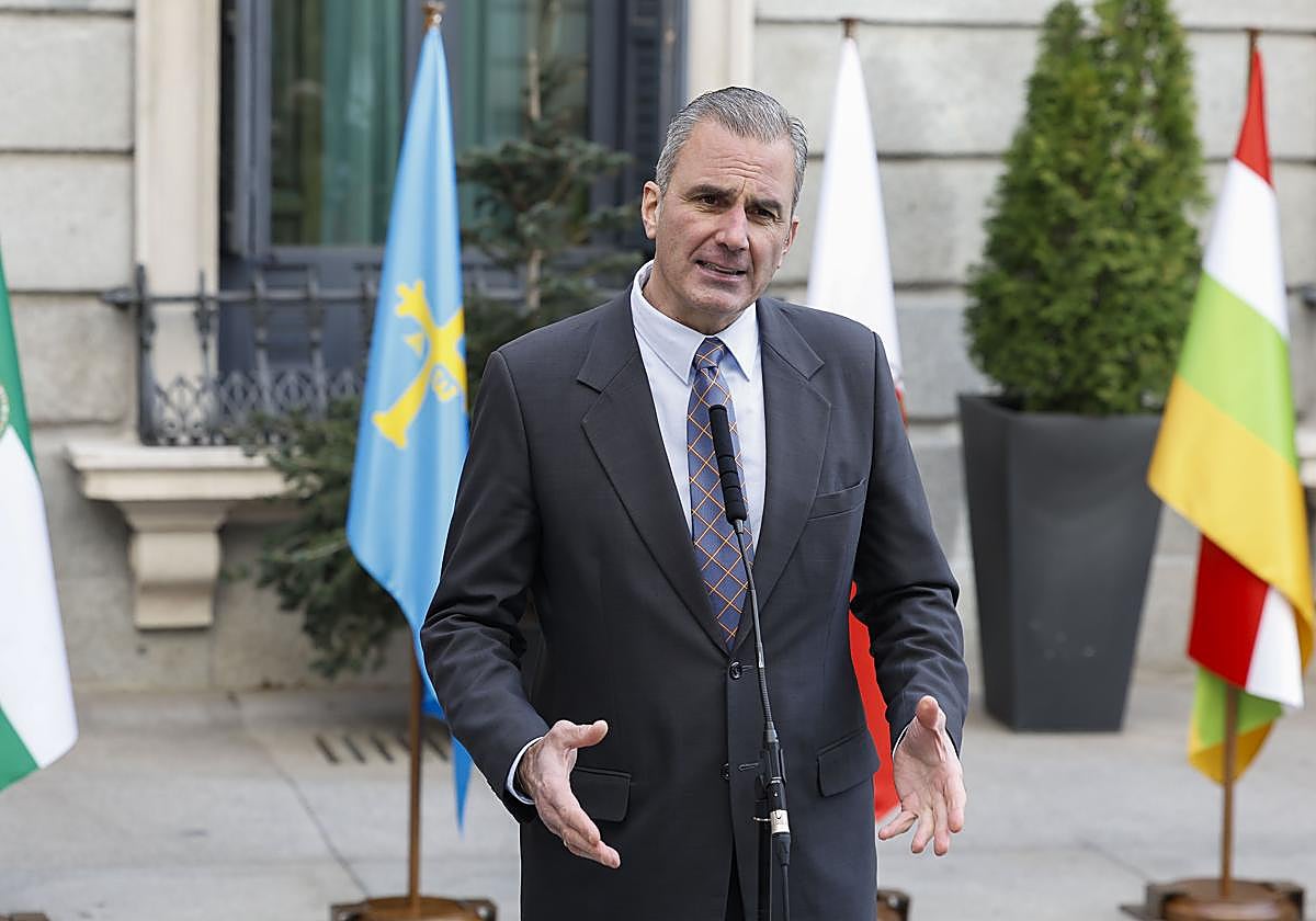 El hasta ahora portavoz adjunto de Vox en el Congreso Javier Ortega Smith