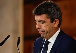 Carlos Mazón dimite como presidente de la Generalitat Valenciana sin convocar elecciones