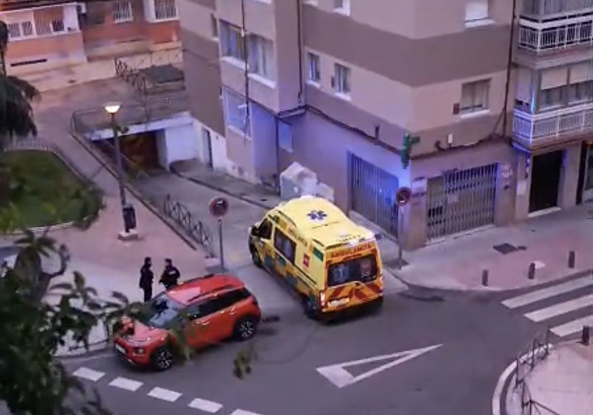 El Summa-112, el sábado, en el lugar del suceso