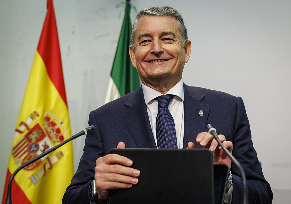 Antonio Sanz, consejero de Sanidad