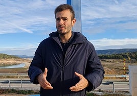 Borja Castro:  «Estamos trabajando contrarreloj para revertir el trasvase de 168 Hm3»
