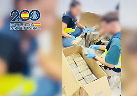 Desarticulada una red de tráfico de droga con 605 kilos de polen de hachís procedentes de Marruecos