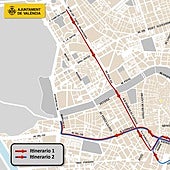 Manifestación de taxis en Valencia el martes 4 de noviembre: afecta a todo el tráfico de la ciudad