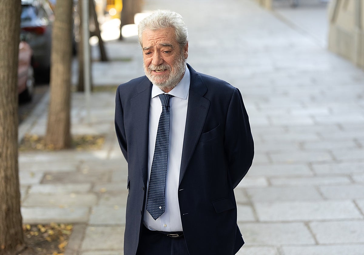 Miguel Ángel Rodríguez, a su llegada al Tribunal Supremo para declarar como testigo