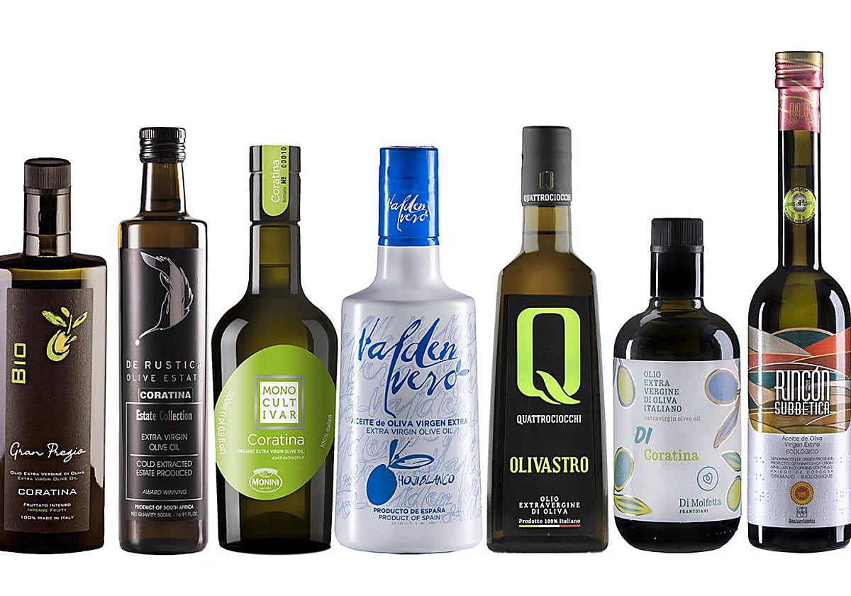 Aceites premiados por la Guía Evooleum