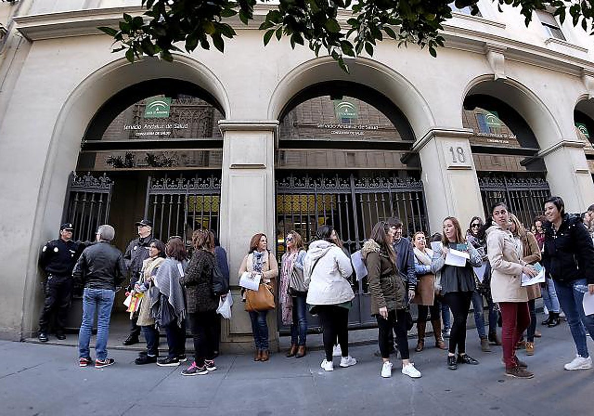 Sede central del Servicio Andaluz de Salud en Sevilla