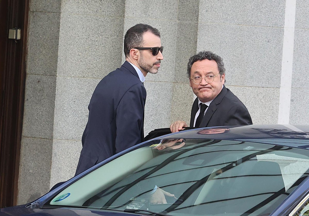 El fiscal general del Estado, Álvaro García Ortiz, a su llegada al Tribunal Supremo
