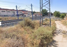 La zona frente al centro comercial 'Luz del Tajo' en donde se va a construir la nueva estación del AVE a Lisboa de la ciudad de Toledo