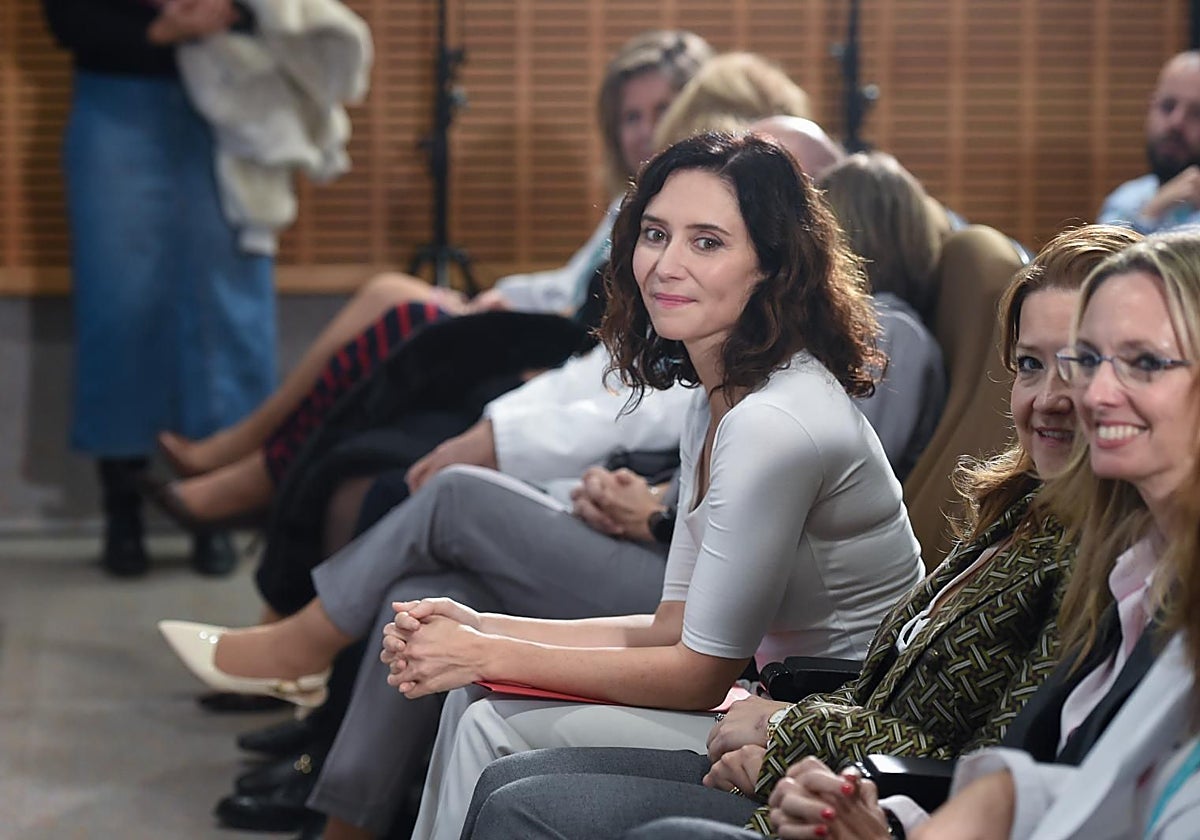 La presidenta de la Comunidad de Madrid, Isabel Díaz Ayuso