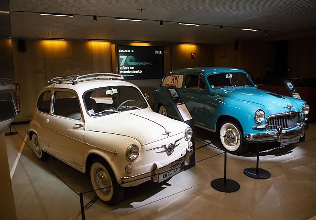 Imagen de archivo de una exposición de coches antiguos