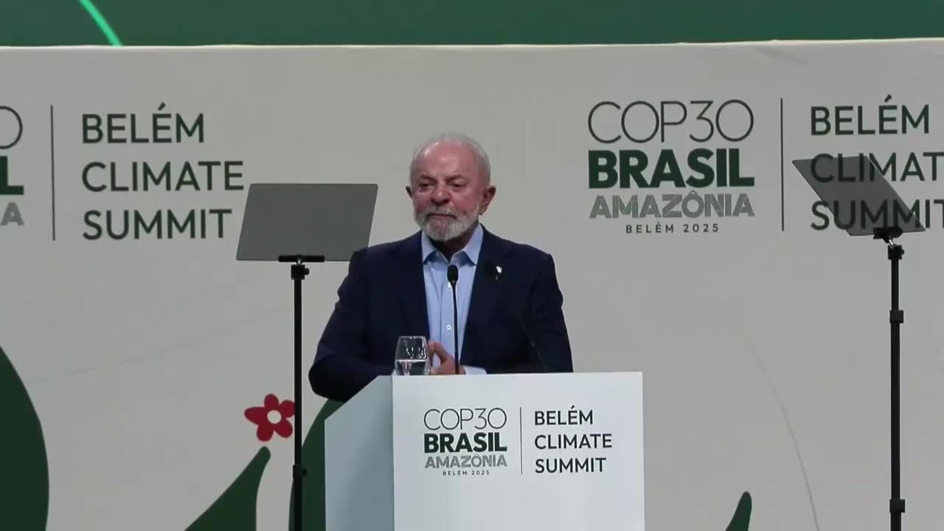 Lula da Silva denuncia en la COP30 que &quot;fuerzas extremistas&quot; fabrican mentiras para degradar el medioambiente