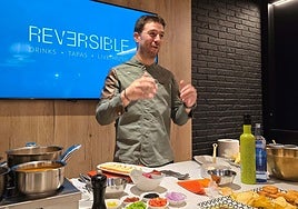 Reversible, dos restaurantes en uno para tapeo gastronómico y la cocina en directo en la mesa del chef
