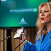 Carolina España, en la presentación de los Presupuestos