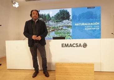 La fuente de los Jardines de Elena Fortún se reconvertirá en un estanque natural y un 'mini tanque' de tormentas