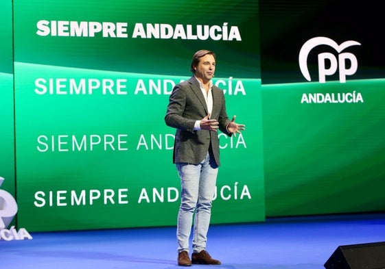 Antonio Repullo durante la presentación de su informe de gestión