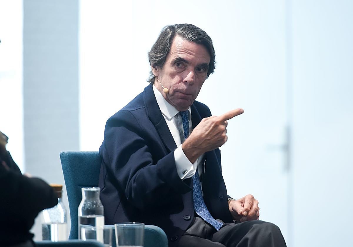 José María Aznar, en la inauguración el Master 'Online' de Acción Política de la Universidad Francisco de Vitoria