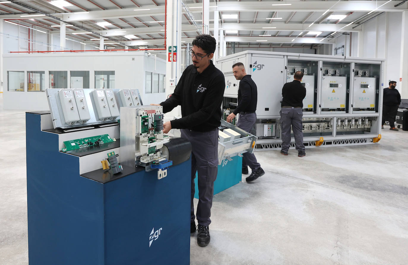 En imágenes, los primeros pasos de la nueva planta de Zigor en Córdoba, en imágenes