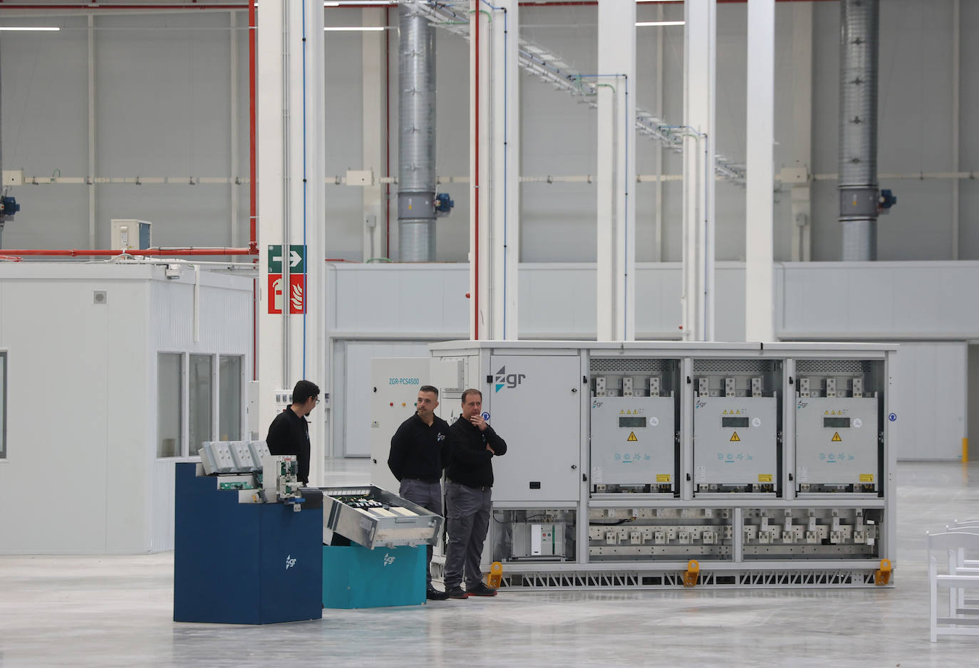 En imágenes, los primeros pasos de la nueva planta de Zigor en Córdoba, en imágenes