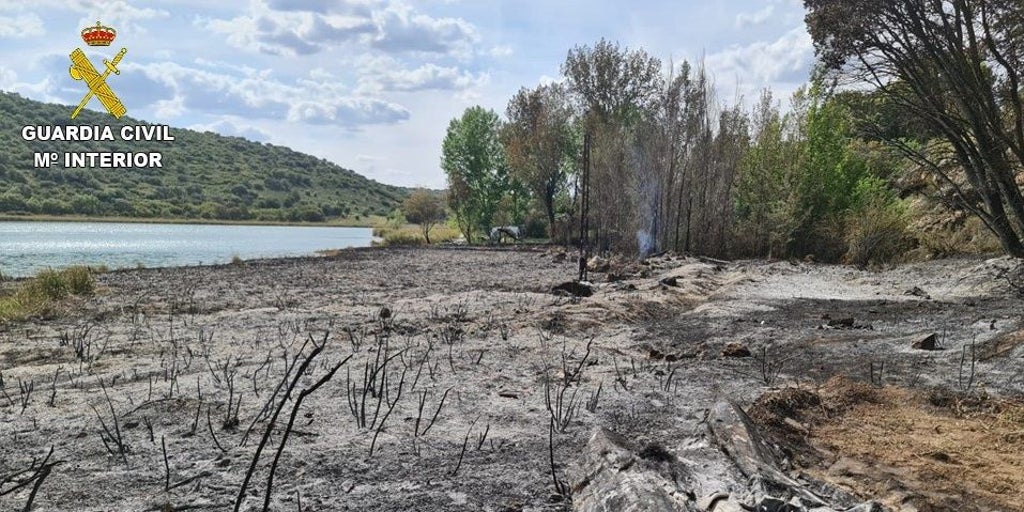 La Guardia Civil de Ciudad Real ha investigado a 11 personas por delitos relacionados con incendios forestales