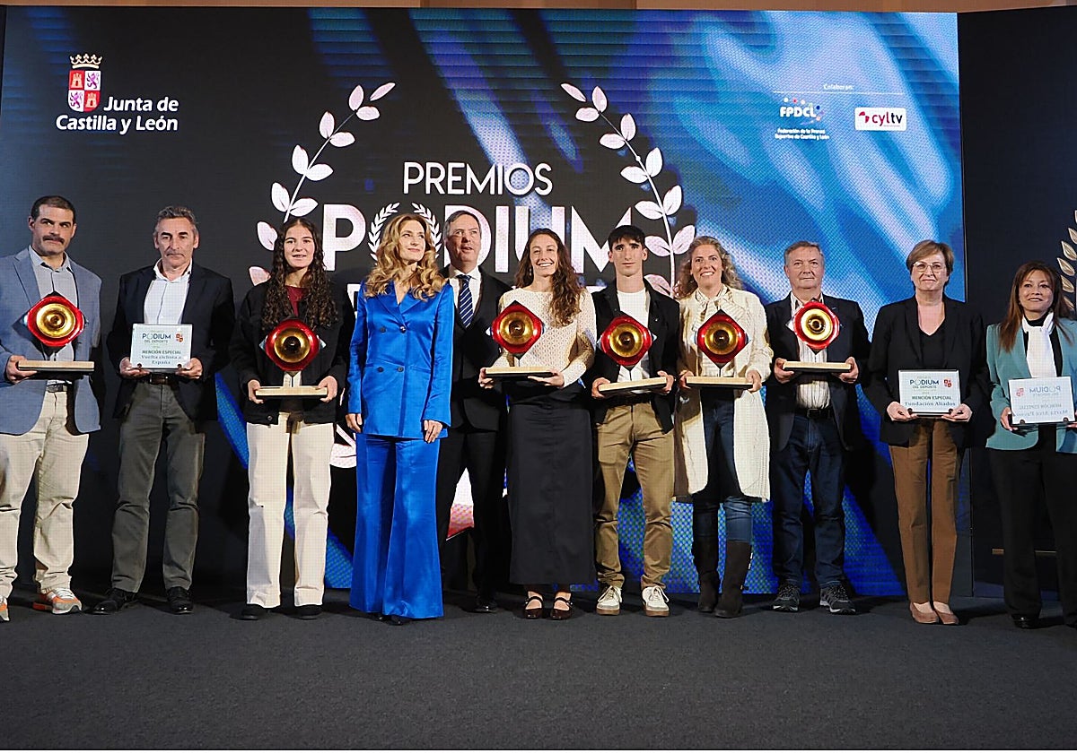 Gala de entrega de los XIII Premios Pódium al Deporte de Castilla y León