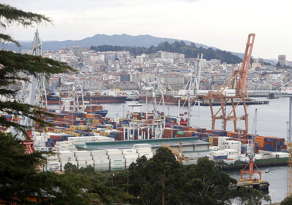 Puerto de Vigo en una imagen de archivo