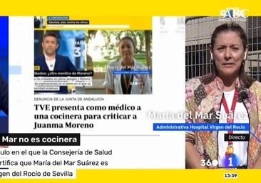 TVE presenta ahora como «personal hospitalario» a la sindicalista que simuló ser médica en una entrevista sobre el cribado de cáncer de mama