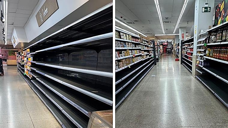 La tienda de Alcampo del Paseo de la Ermita del Santo cerrará sus puertas definitivamente este fin de semana