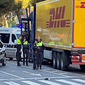 El camionero que atropelló mortalmente a una joven en Valencia queda en libertad pero sin carné