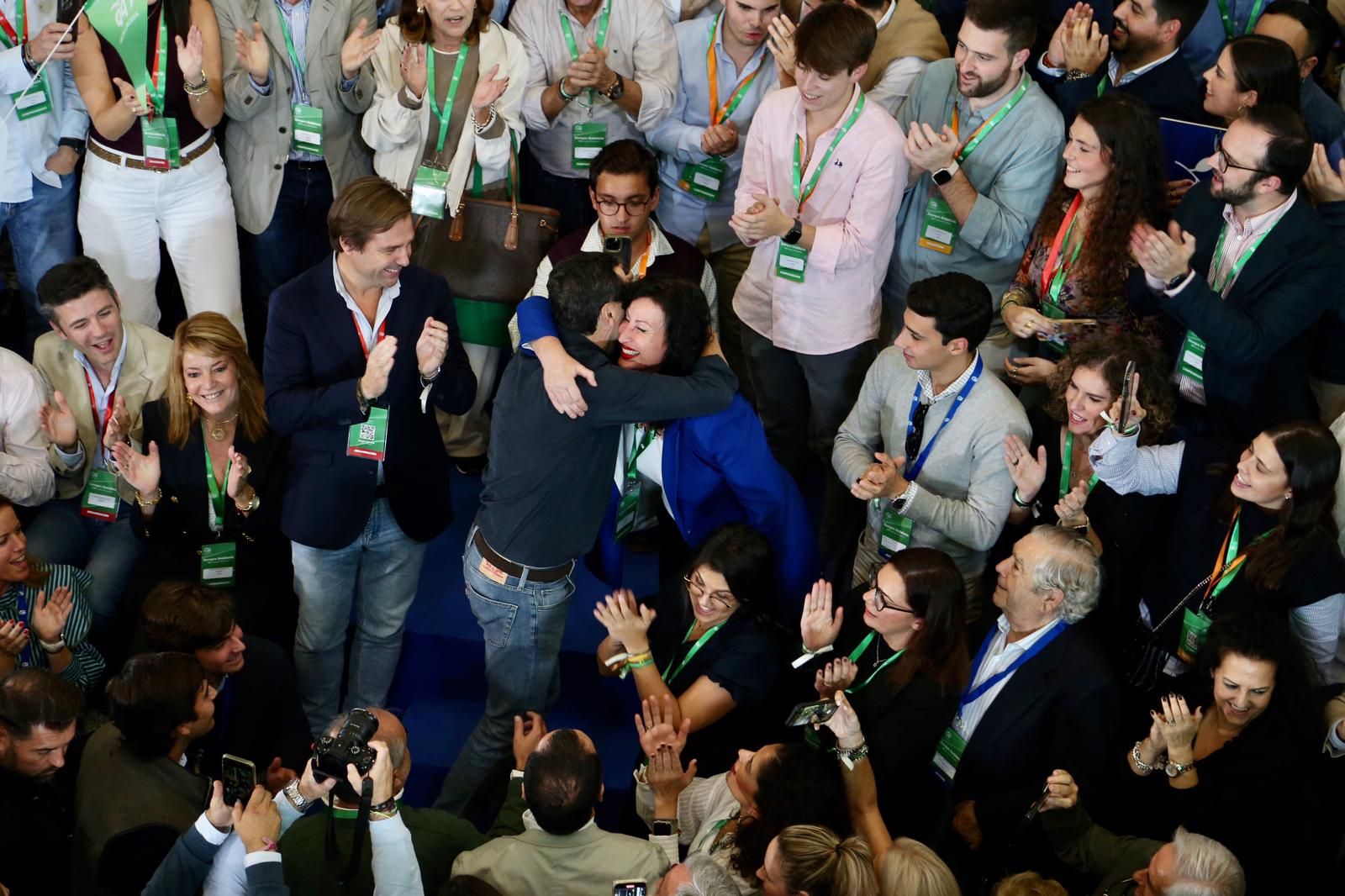 Congreso autonómico del PP de Andalucía: Juanma Moreno, reelegido presidente del PP-A con el 99,95% de los votos