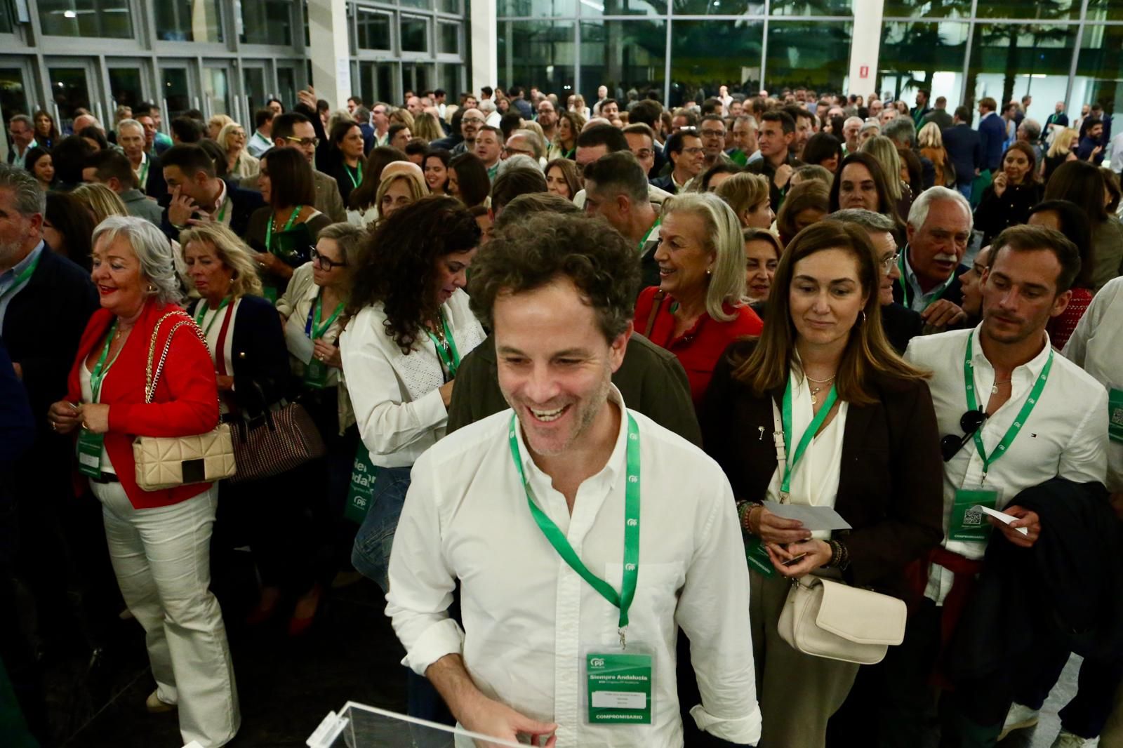Congreso autonómico del PP de Andalucía: Juanma Moreno, reelegido presidente del PP-A con el 99,95% de los votos