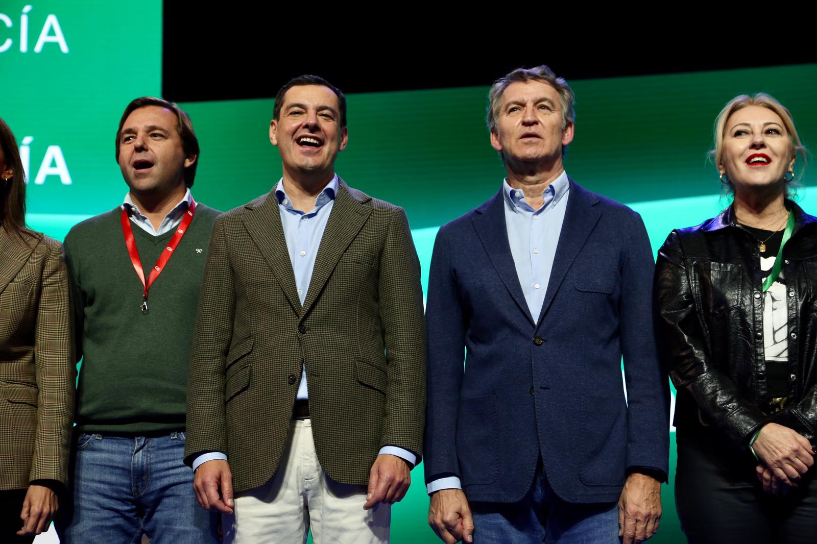 Clausura del XVII congreso del PP andaluz este domingo en Fibes