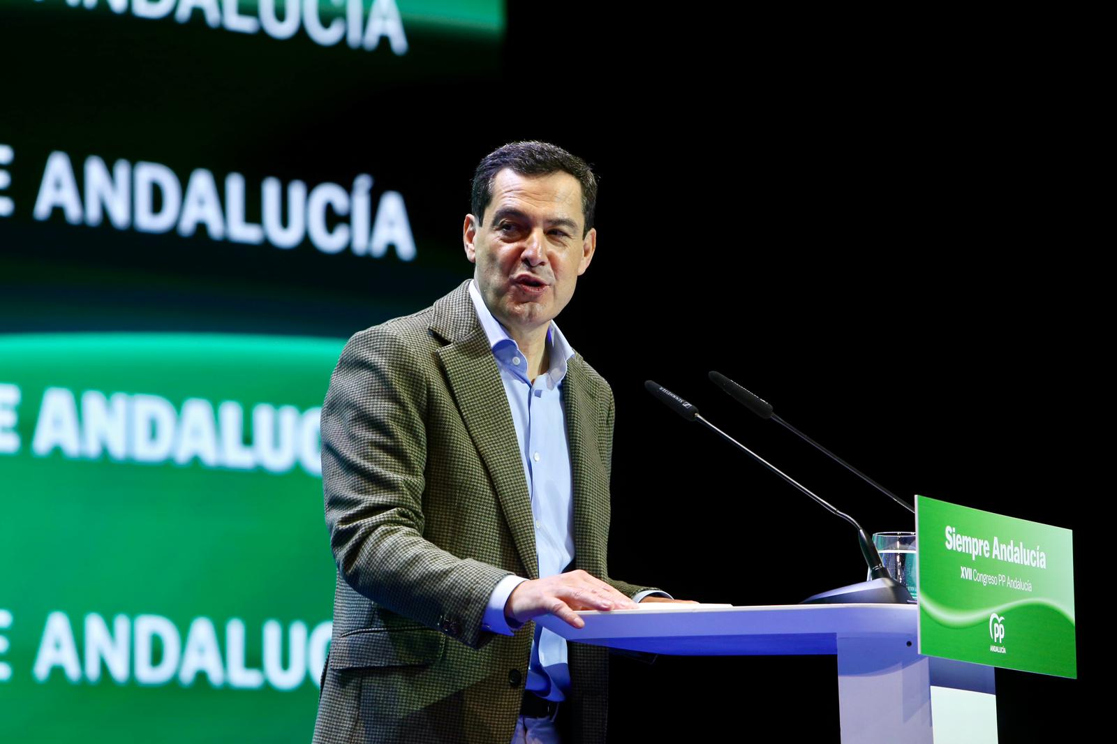 Clausura del XVII congreso del PP andaluz este domingo en Fibes
