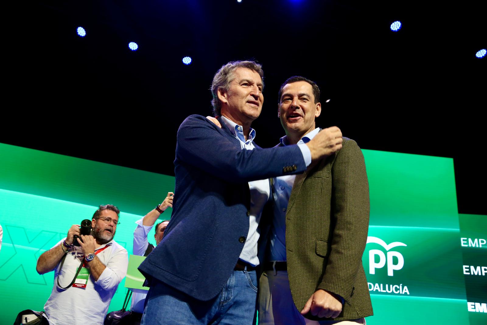 Clausura del XVII congreso del PP andaluz este domingo en Fibes