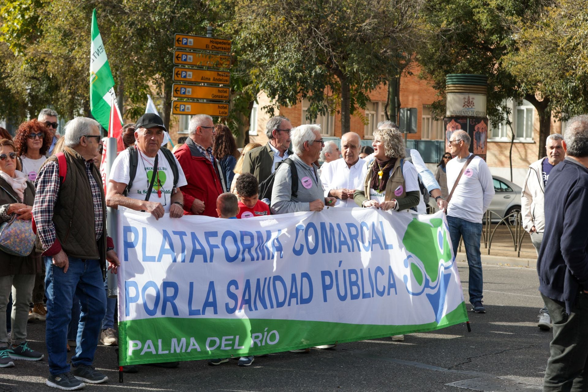 La manifestación por la sanidad pública en Córdoba, en imágenes