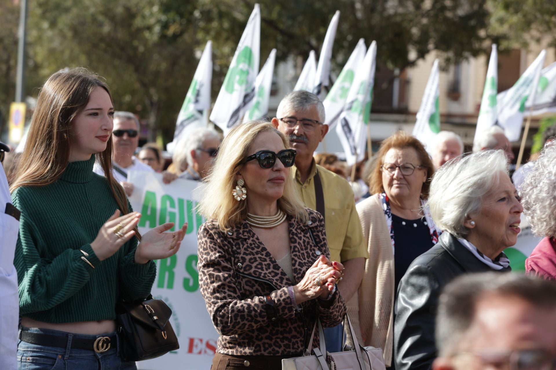 La manifestación por la sanidad pública en Córdoba, en imágenes