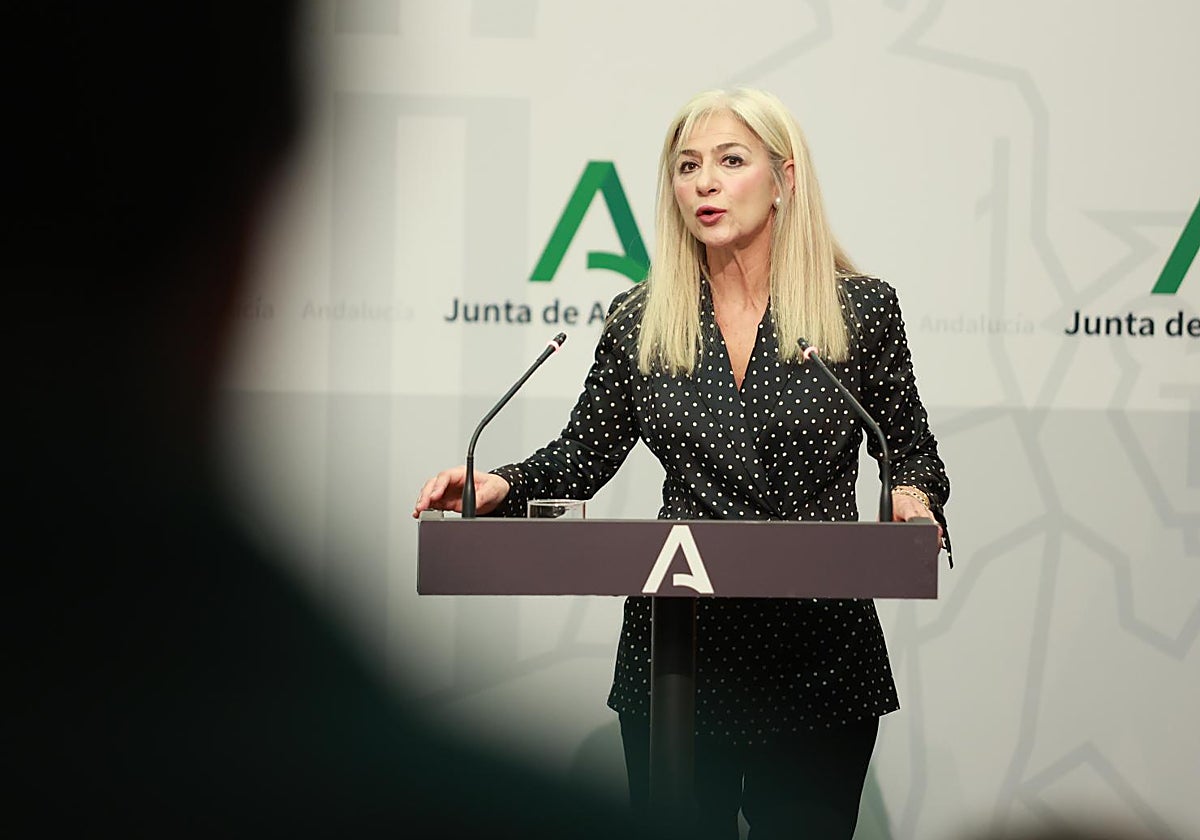 La consejera de Cultura, Patricia del Pozo