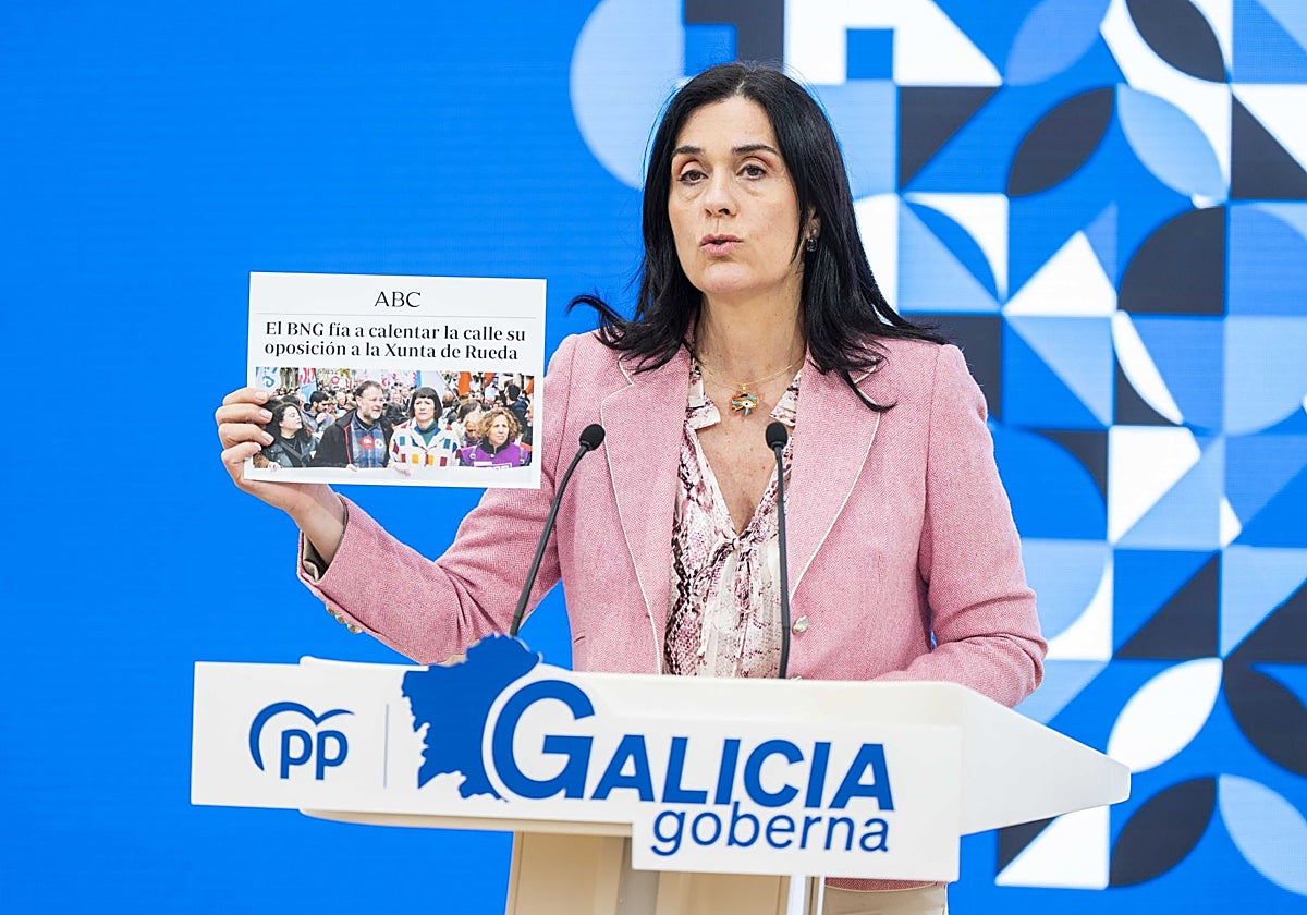 La número 2 del PPdeG muestra una noticia publicada por este diario