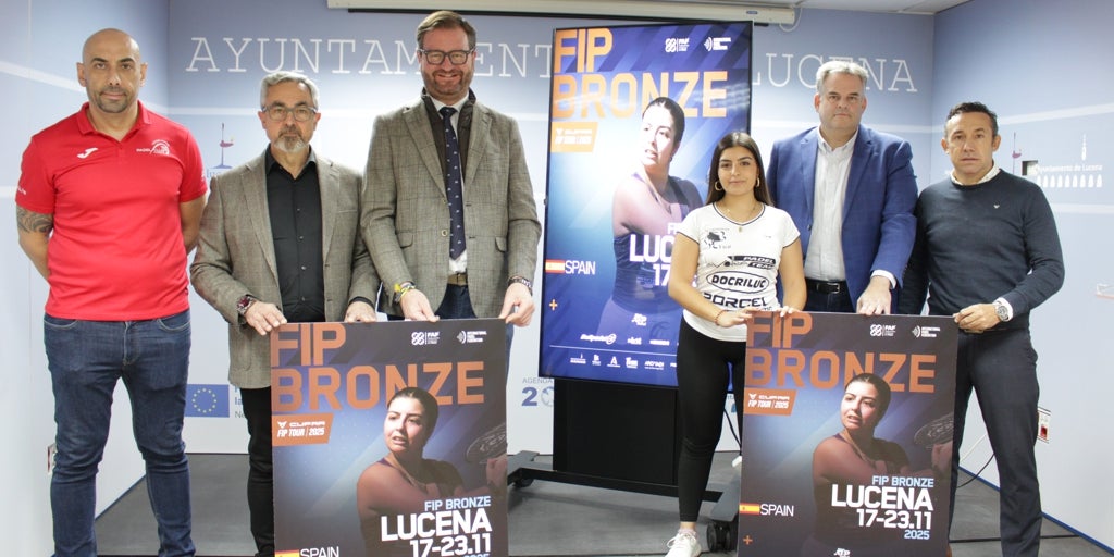 Lucena se consolida como epicentro internacional del pádel con el FIP Bronze 2025